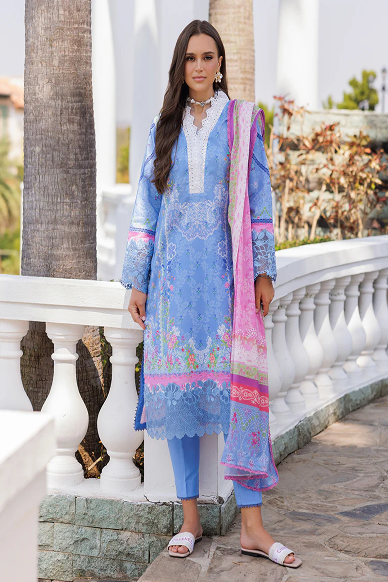 Rajbari Nissa Emb Floral Symphony Lawn '25 - 02