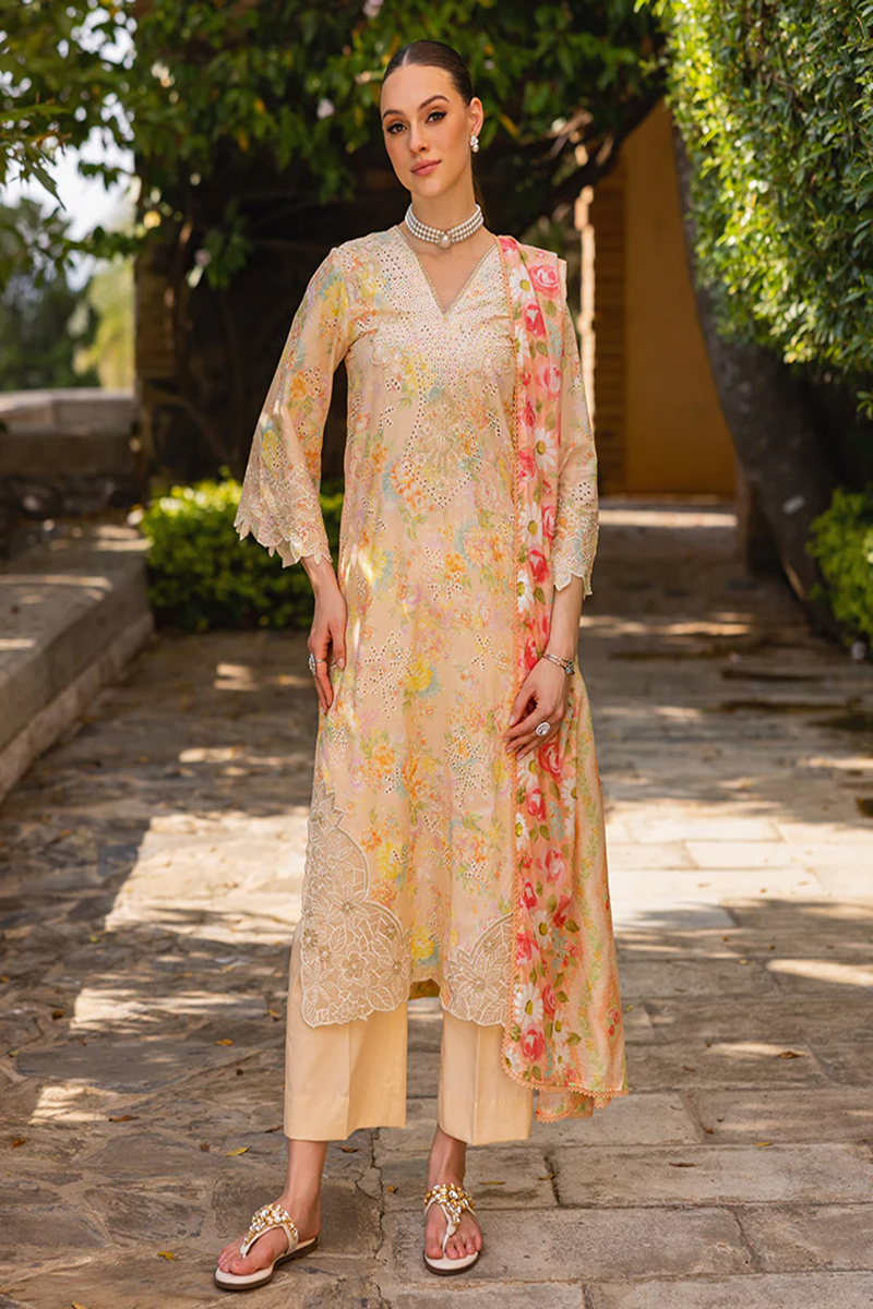 Rajbari Nissa Emb Floral Symphony Lawn '25 - 05