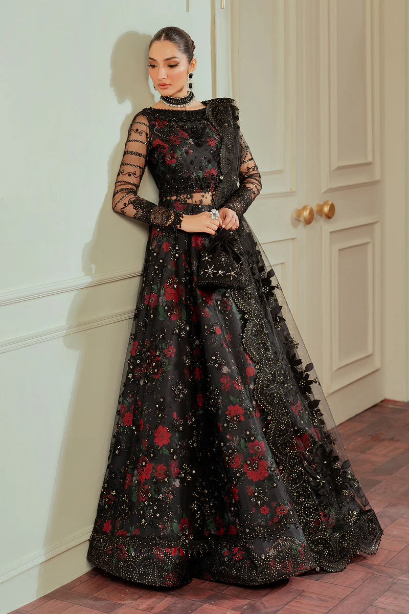 BAROQUE CHANTELLE EMBROIDERED NET CH13-05