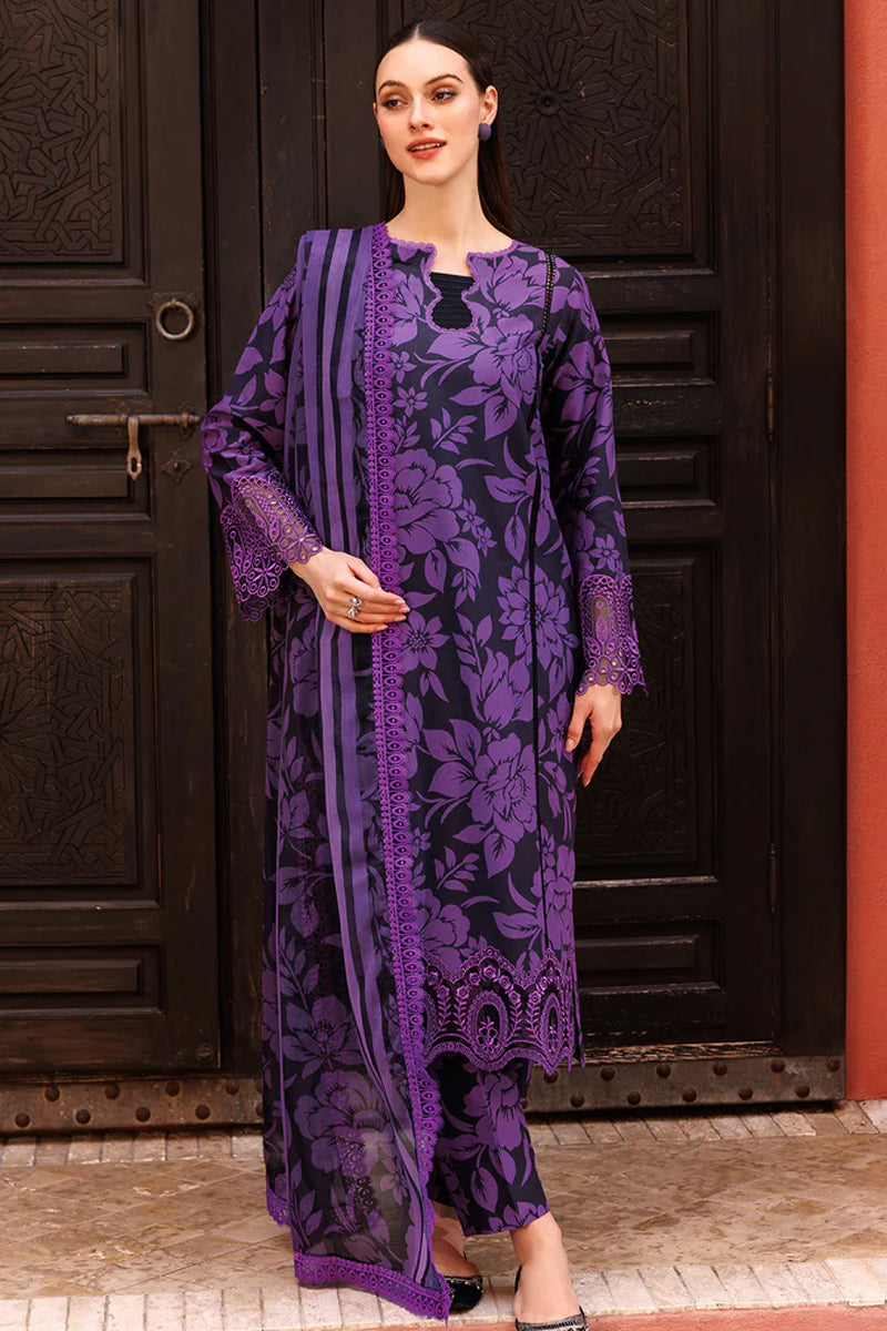 Farasha Printed Essentials'25 - Violet Muse