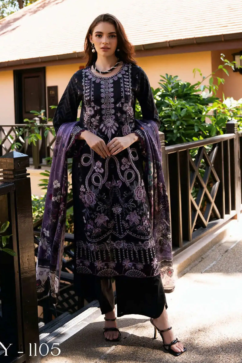 Ramsha Riwayat Luxury Lawn - Y-1105