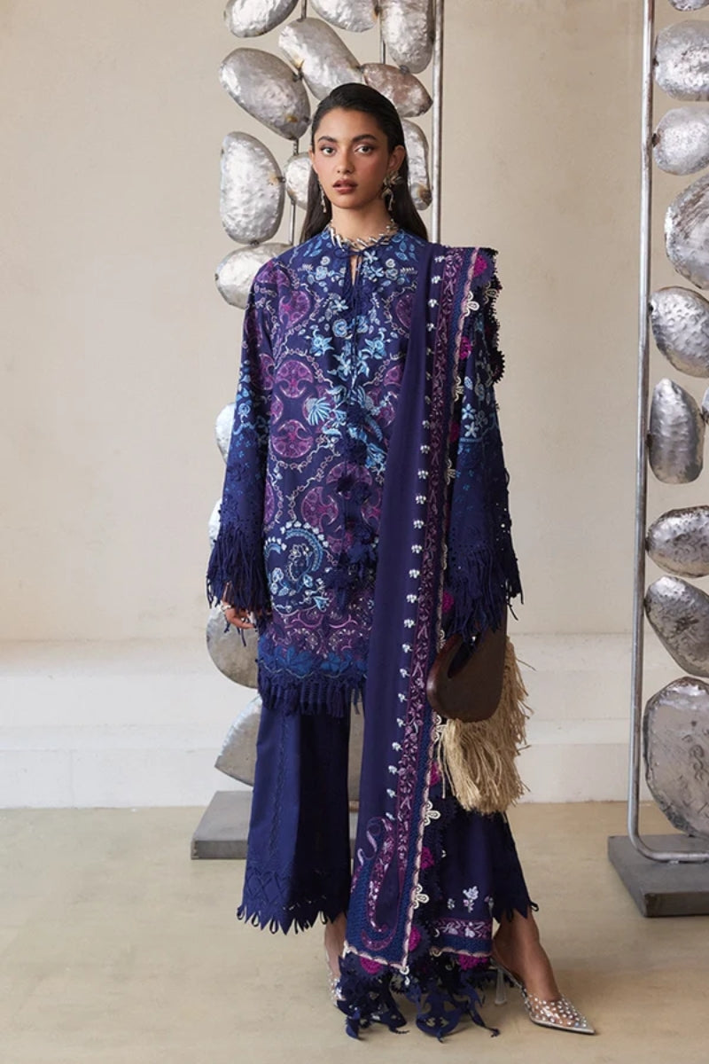 Suffuse LAWN EID UNSTITCHED'26 - ELORA