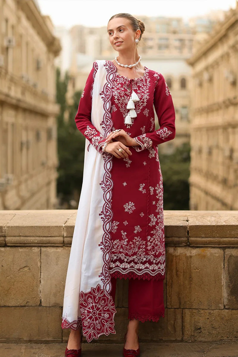 Rang Rasiya - Carnation 25 - Luxury Shawl Edit - CWD#05 - Rose