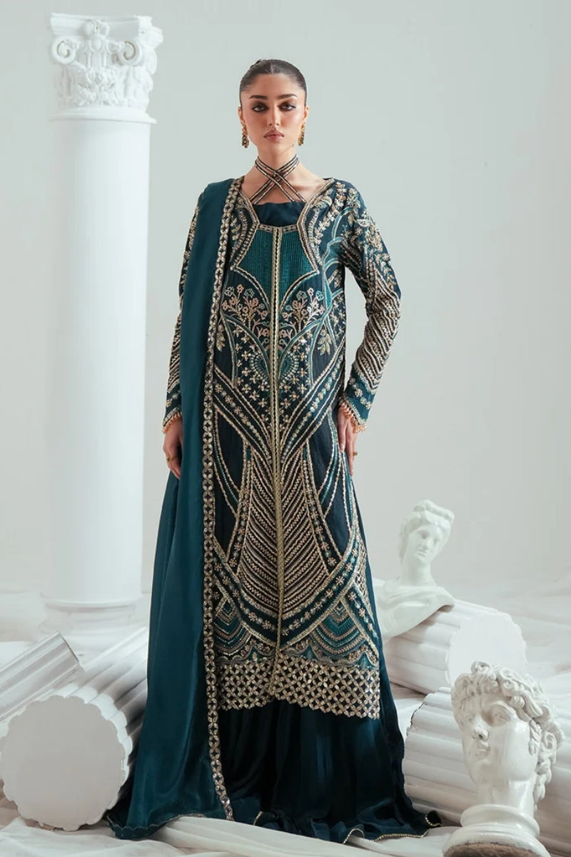 Zariya Elyse Luxury Handmade Formals'26 - TEALARA