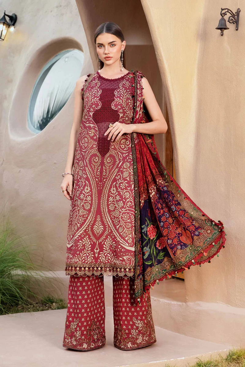 Maria B - M Prints -Unstitched Printed Lawn -MPT-2512-A