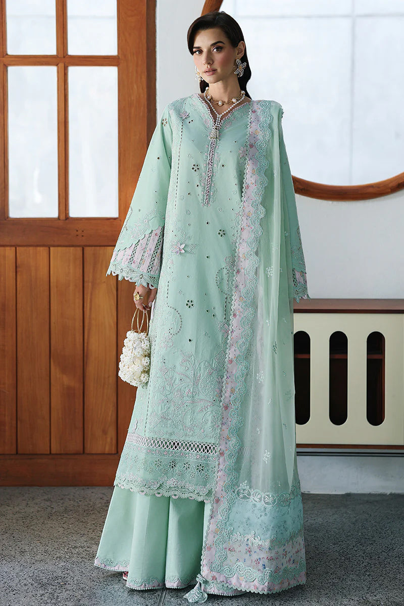 Qalamkar Chikankari Eid Edit Lawn - CM-08 SEREN