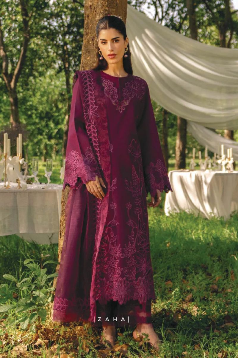 Rang Rasiya Luxury Lawn'26 -ZAHA