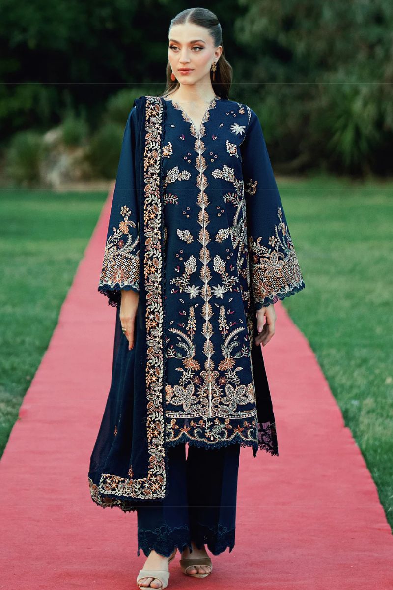 Florent Embroidered Lawn - FEF-1B
