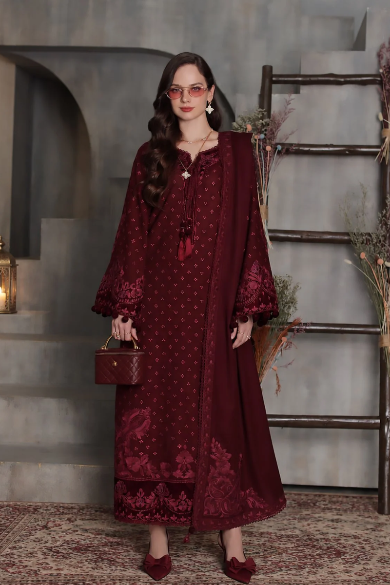 Noor By Sadia Asad Pashmina Shawl '26 - D2