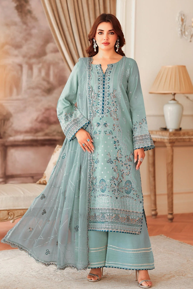 Ramsha Aangan Emb Raw Silk - AA-204