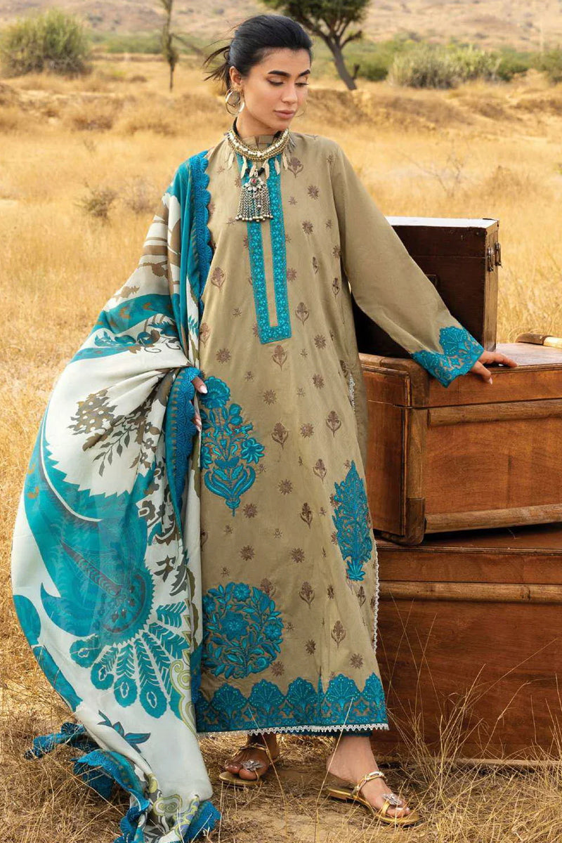 Zainab Chottani Emb Lawn - D-11 Saphira