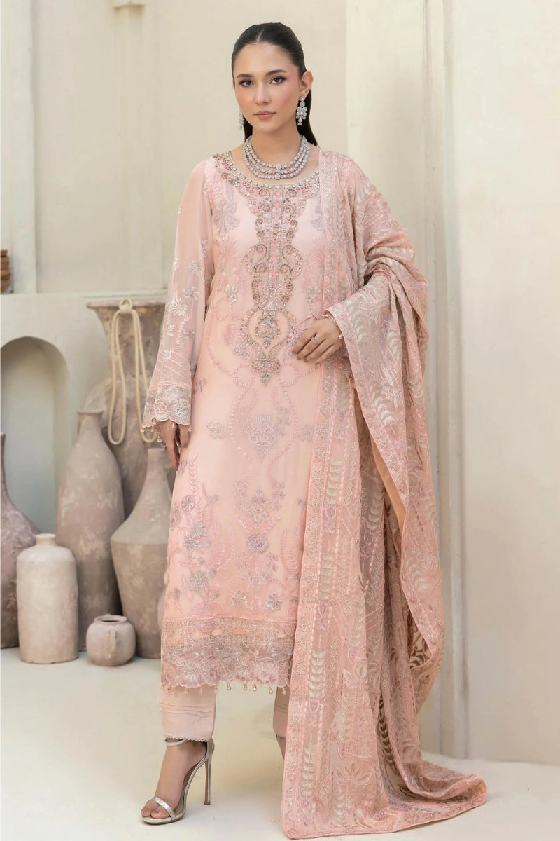 Dastan by Ramsha Formal'26 - T-507 Pink