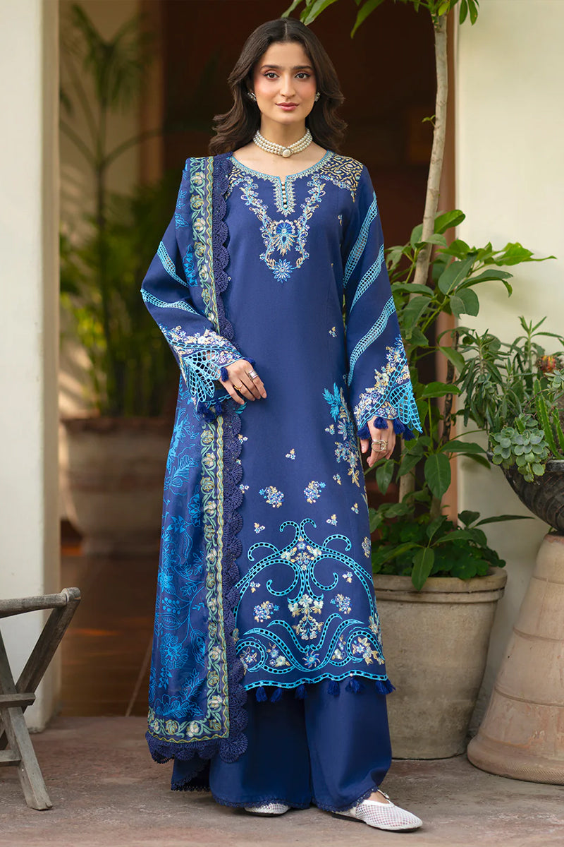 Mahnur Angan Embroidered Lawn'26 - AN-002