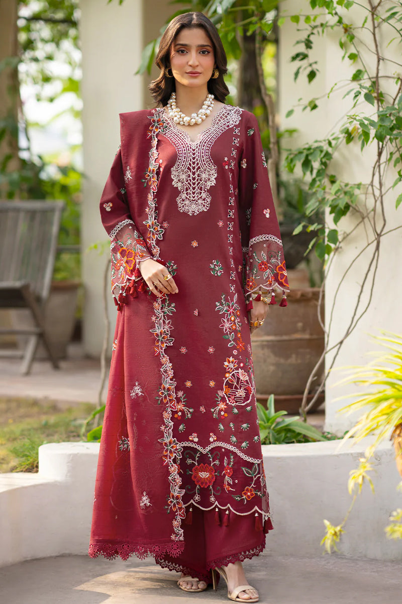 Mahnur Angan Embroidered Lawn'26 - AN-001