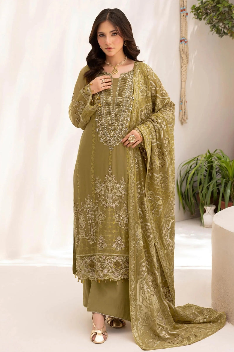 Dastan by Ramsha Formal'26 - T-508 Mehndi