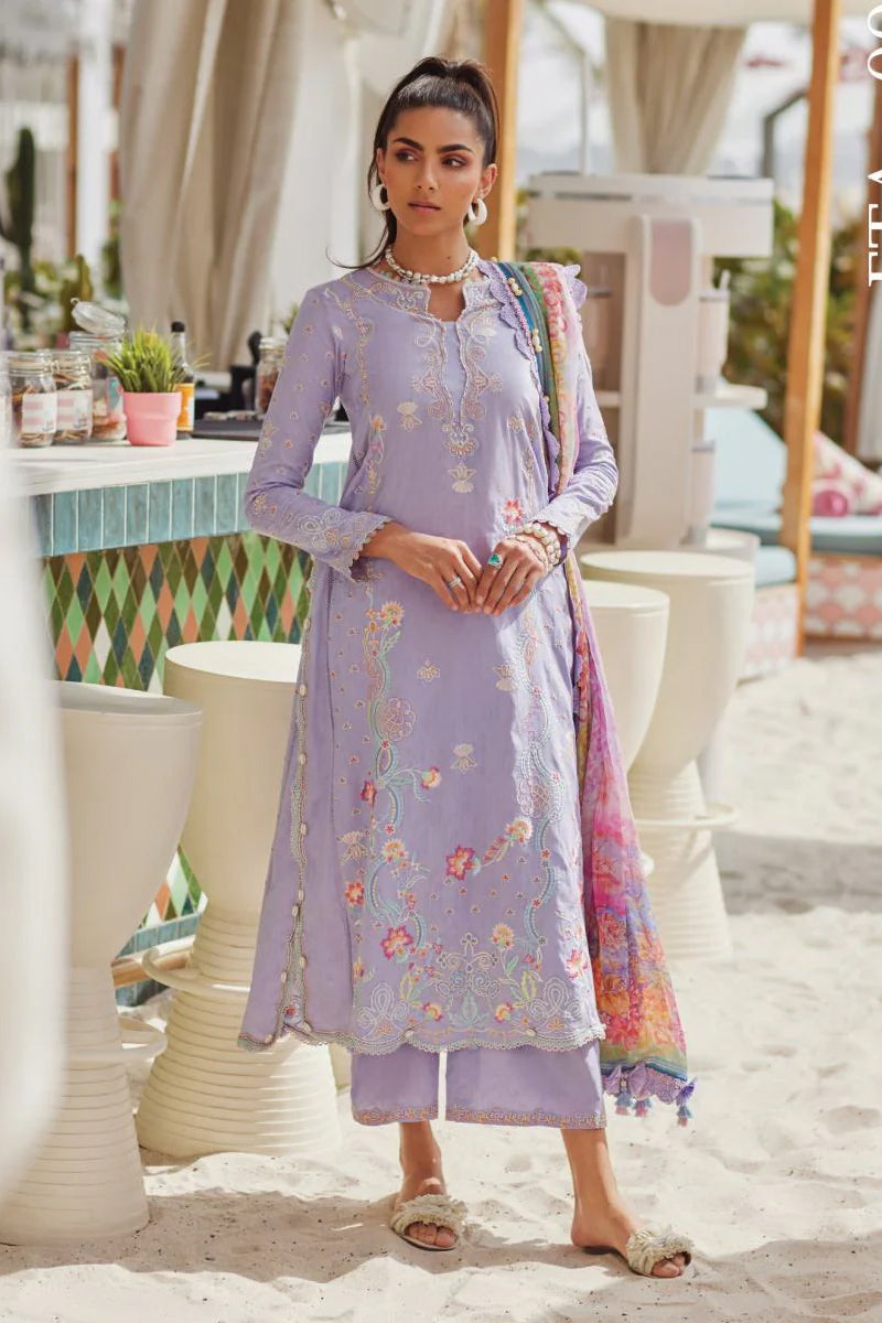 Farah Talib Aziz Embroidered Lawn - FTA-09