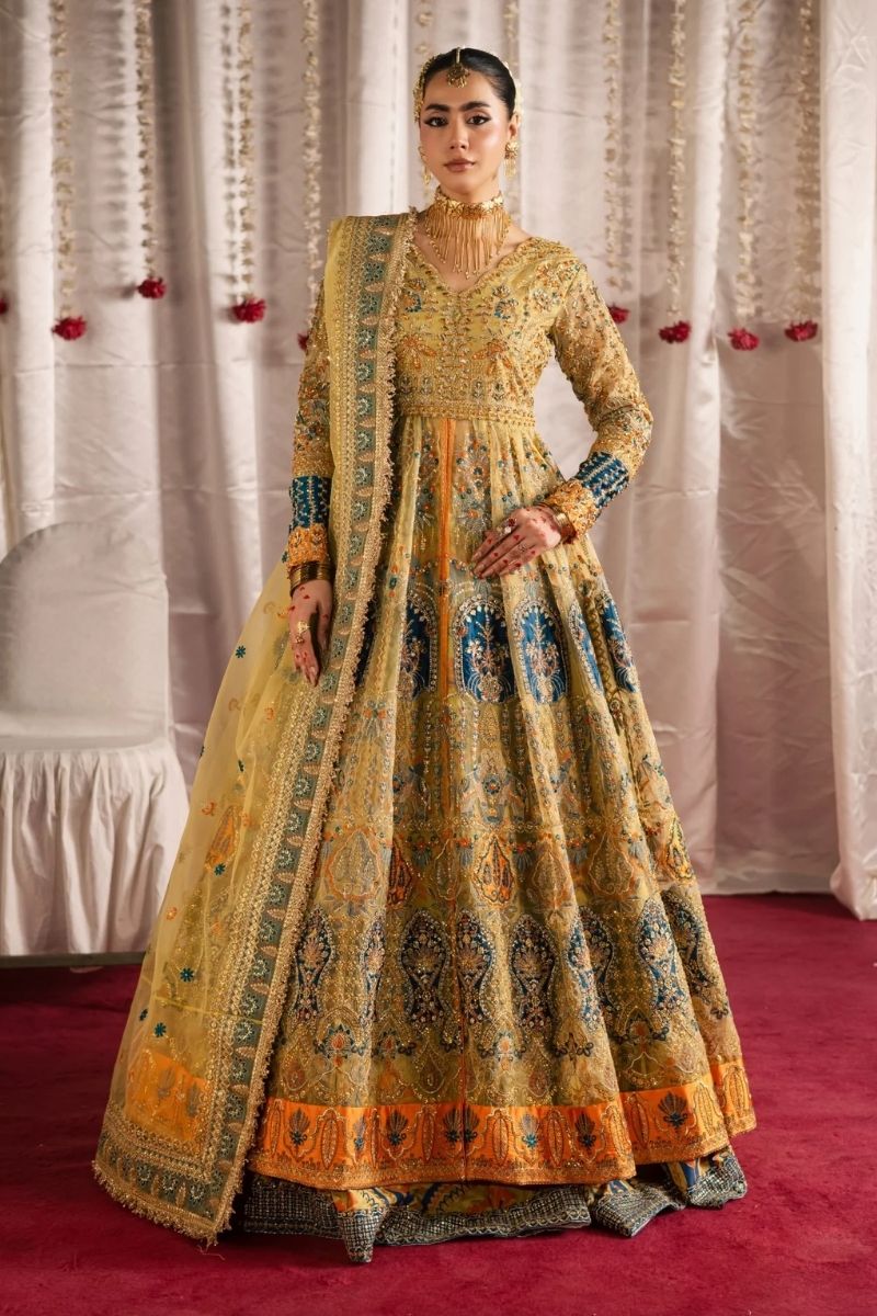 Maria Osama Khan Wdding Festive - Sunehri