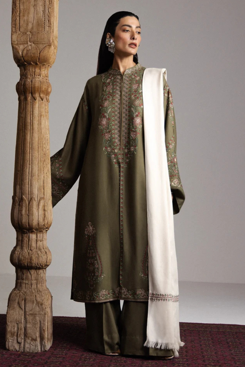 Zara Shahjahan Saraab Winter'26 - CHINAR-D2