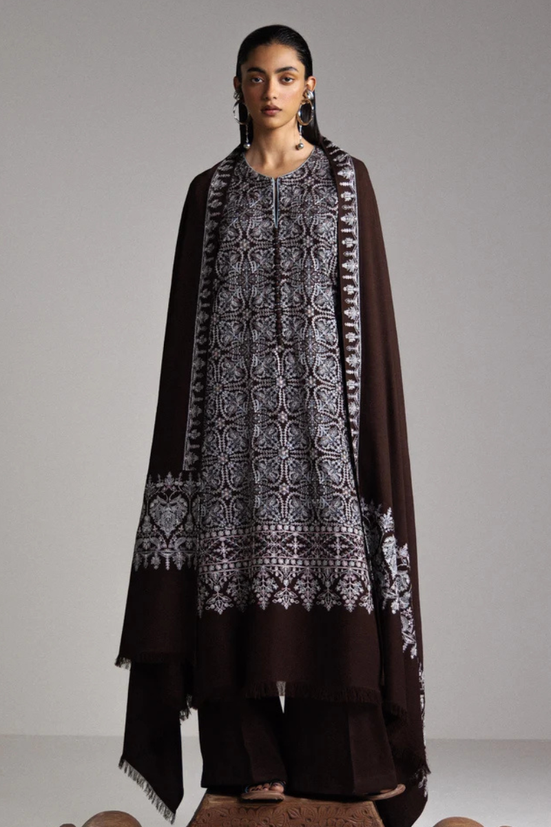 Zara Shahjahan Saraab Winter'26 - AQEEQ-D1
