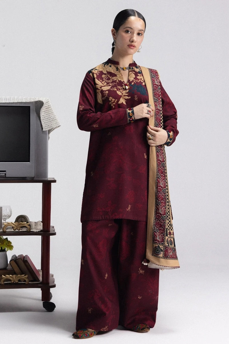 Zara Shahjahan Coco Prints Vol-04'26 - Iris-8A
