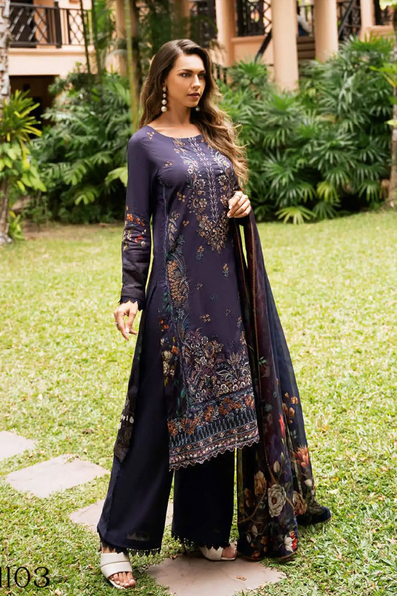 Ramsha Riwayat Luxury Lawn - Y-1103