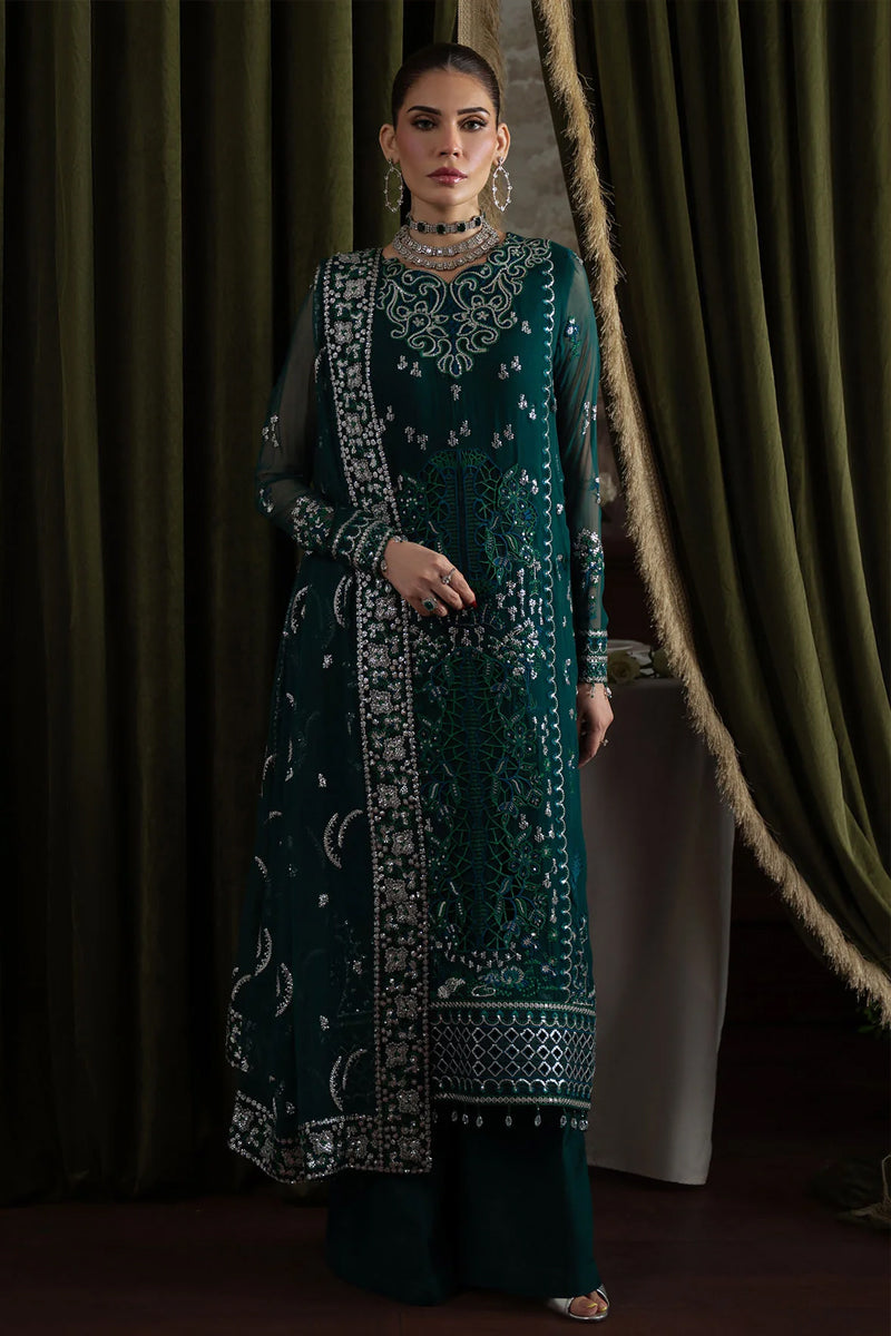 Nureh Elanora Embroidered Chiffon'25 - NEL-77