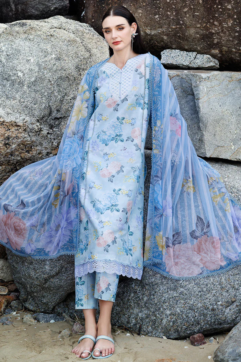 Farasha Printed Essentials'25 - Ocean Glow