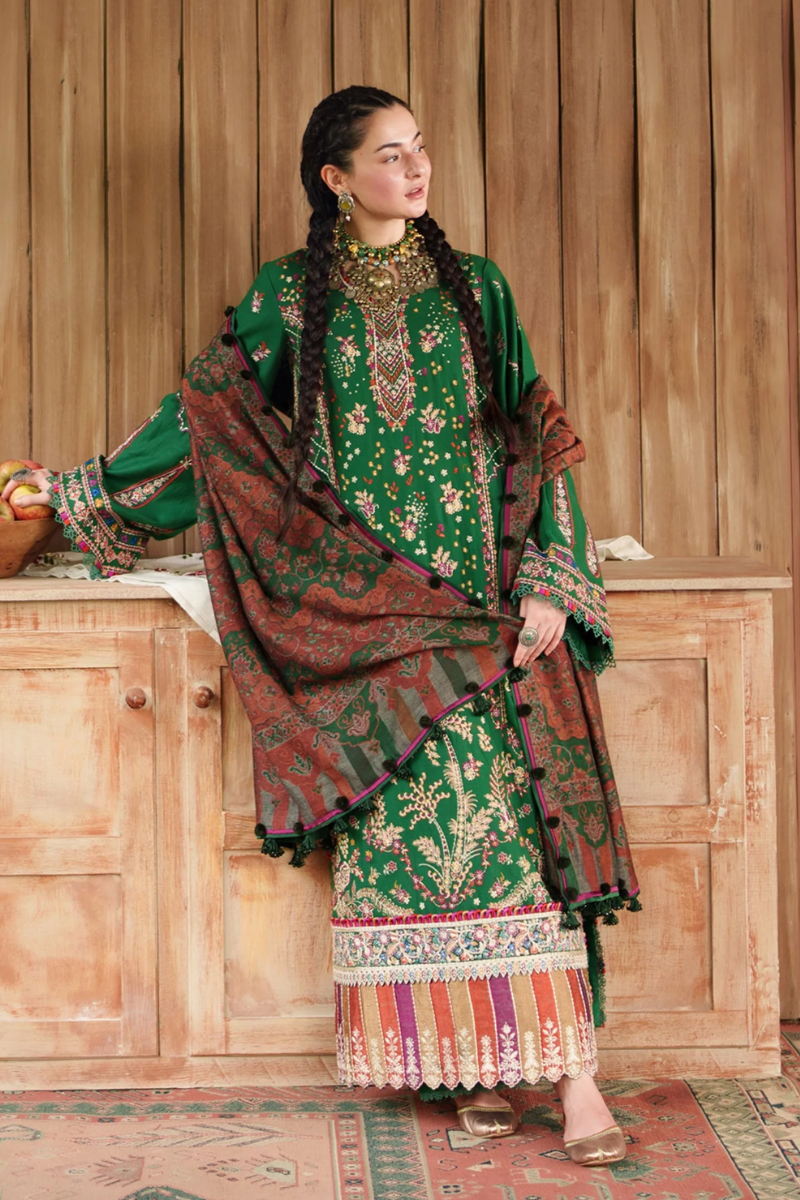 Maryam Hussain Winter Shawl'26 - Paisley