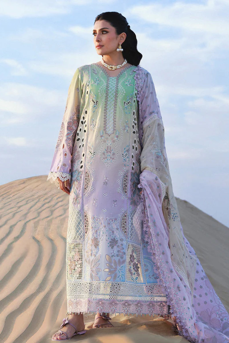 Nureh Aman Luxury Lawn'26 - Emelfie NE-228