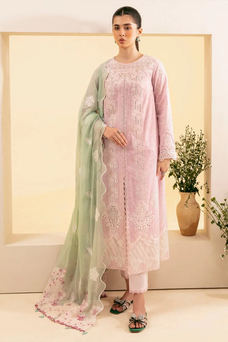 Qalamkar Qlinekari Luxury Lawn SQ-02 ASEMA