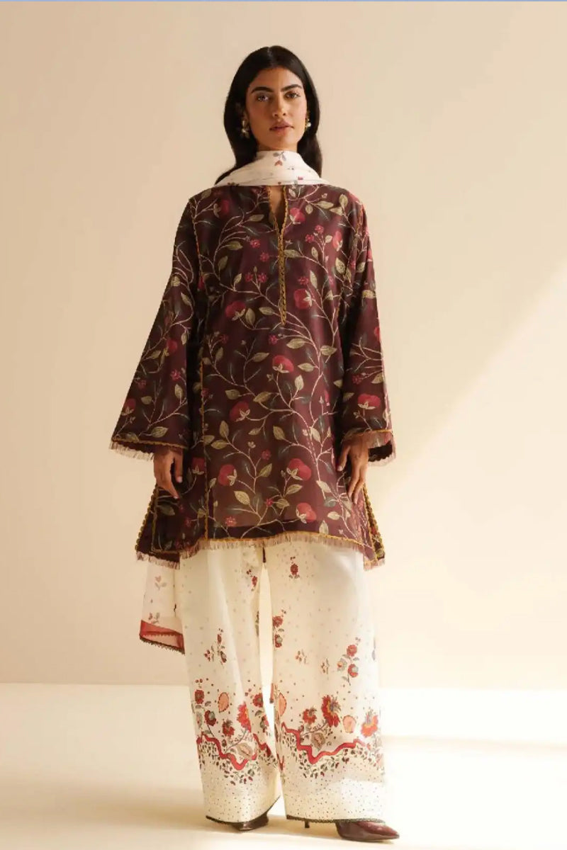 Coco By Zara Shahjahan Prints Lawn'25 Drop 2 REY-7A