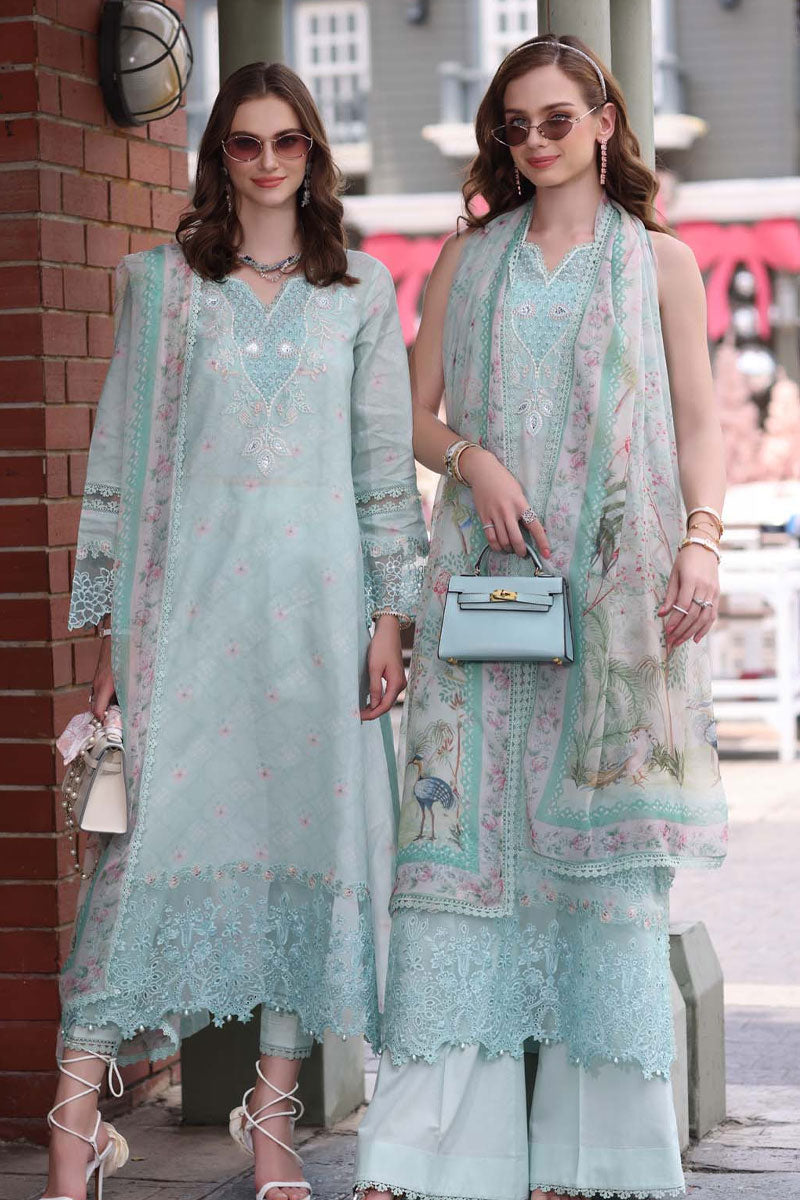 Noor by Saadia Asad Eid Luxe Chikankari - Suit D-06