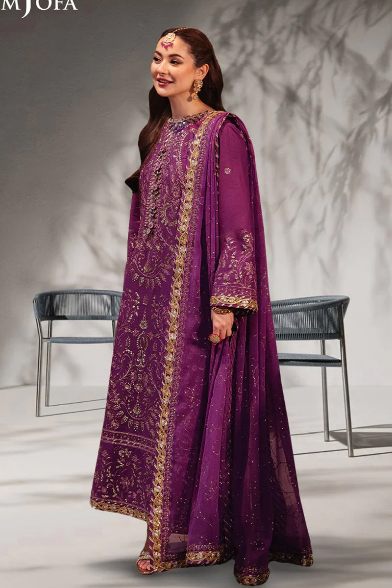 Asim Jofa - EMBROIDERED TWISTED SILK - AJKK-07