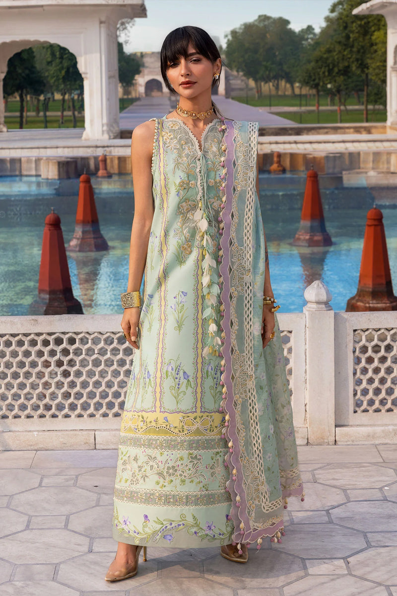 Flow By Crimson Summer Lawn'26 - SUN-KISSED LETTER - D-9B