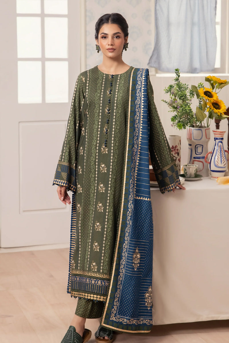 Eden Robe Block Print Cambric 2 Piece - EWU5M1-011-2P