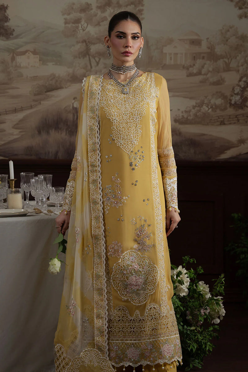 Nureh Elanora Embroidered Chiffon'25 - NEL-76