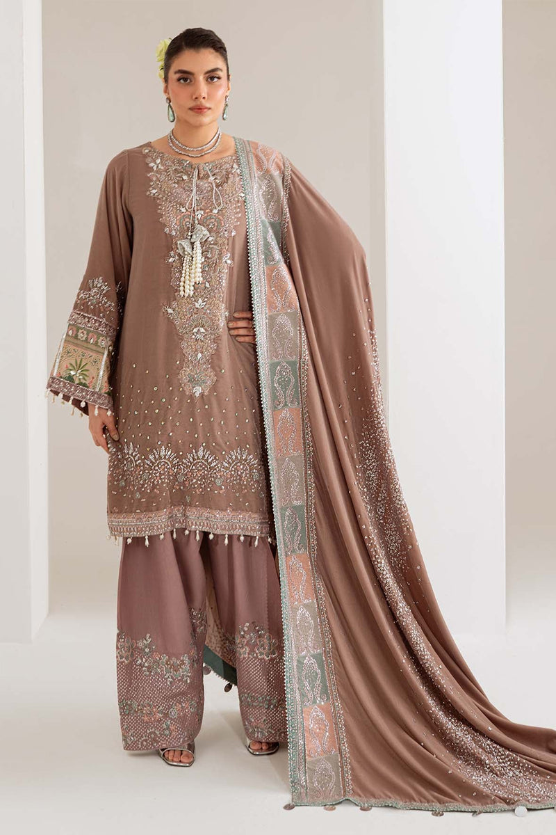 Nureh Maya Velvet Unstitched'25 - NW-112