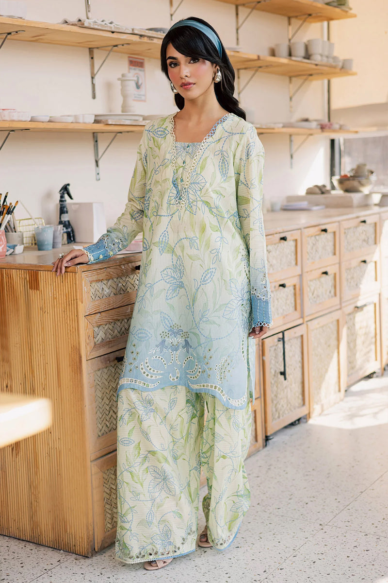 Nureh Ballerina 2 Pc Chikankari Lawn'26 - NU2-195