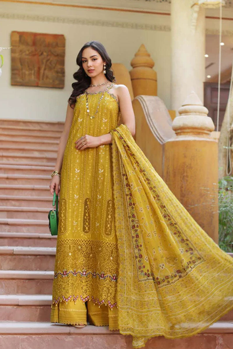 Noor by Saadia Asad | Eid Luxury Laserkari 25 | D5-A