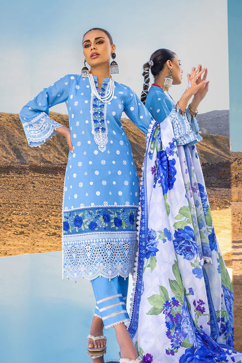Zainab Chottani Luxury Chikankari Lawn - Durnaz 4A