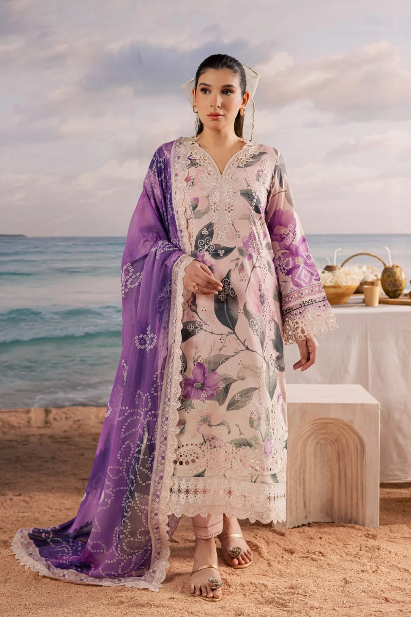 Nureh Gardenia Embroidered Lawn'26 - NSG-216