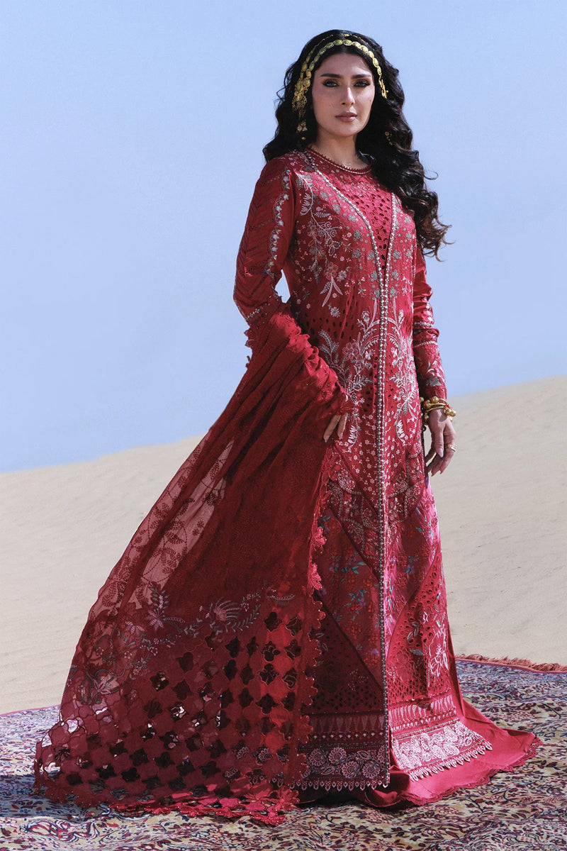 Nureh Aman Luxury Lawn'26 - Kiraz NE-230