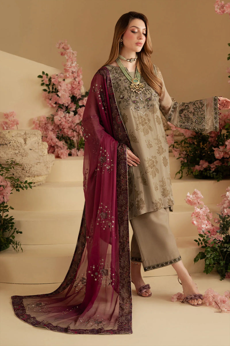 Nureh Amaya Luxury Emb Chiffon'25 - AM-15
