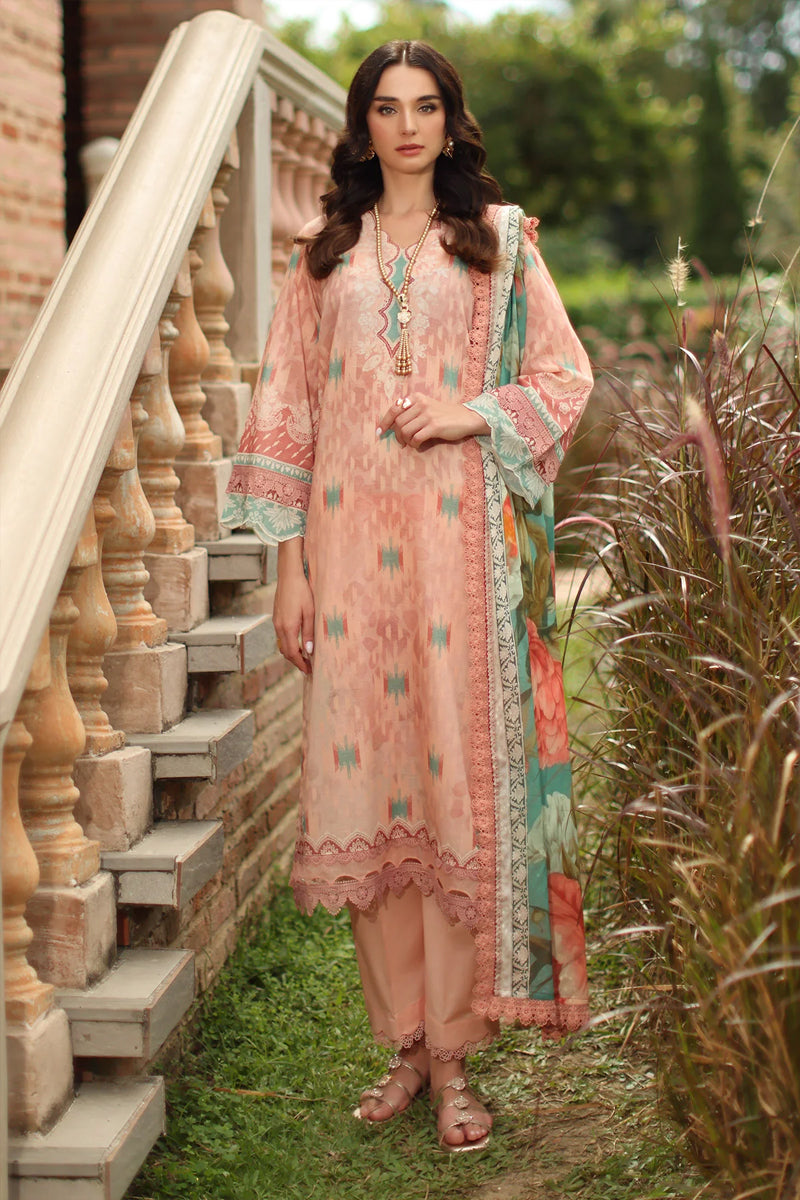 Nureh Signature Print Zari Lawn'26 - SP-203
