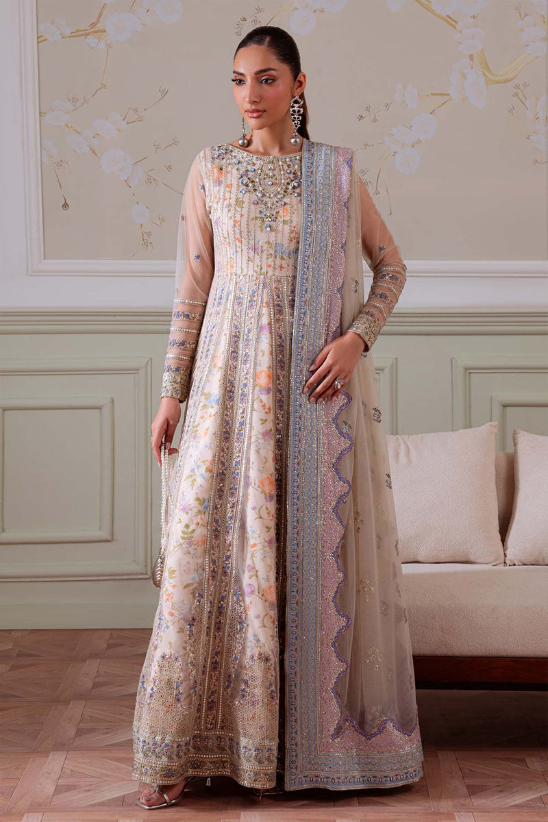 Nureh Elanora Embroidered Chiffon'25 - NEL-80