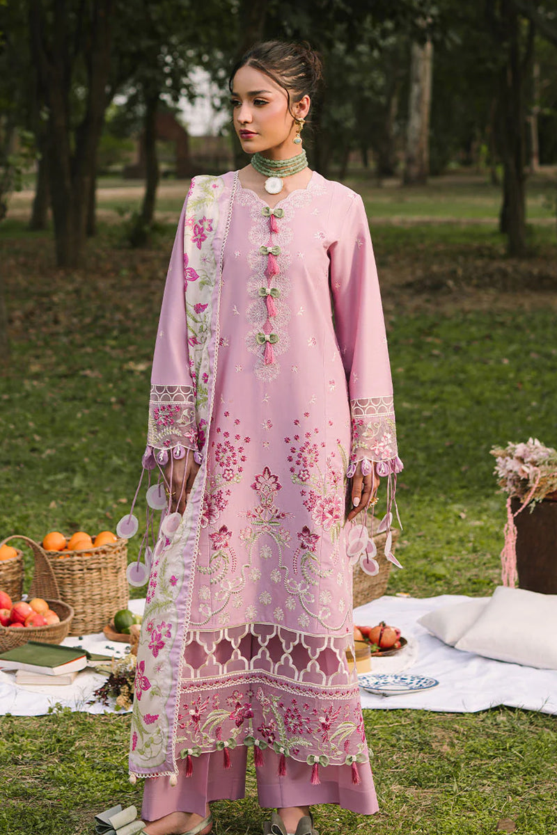 Mahnur Dahlia Luxury Lawn '25 - Rosa