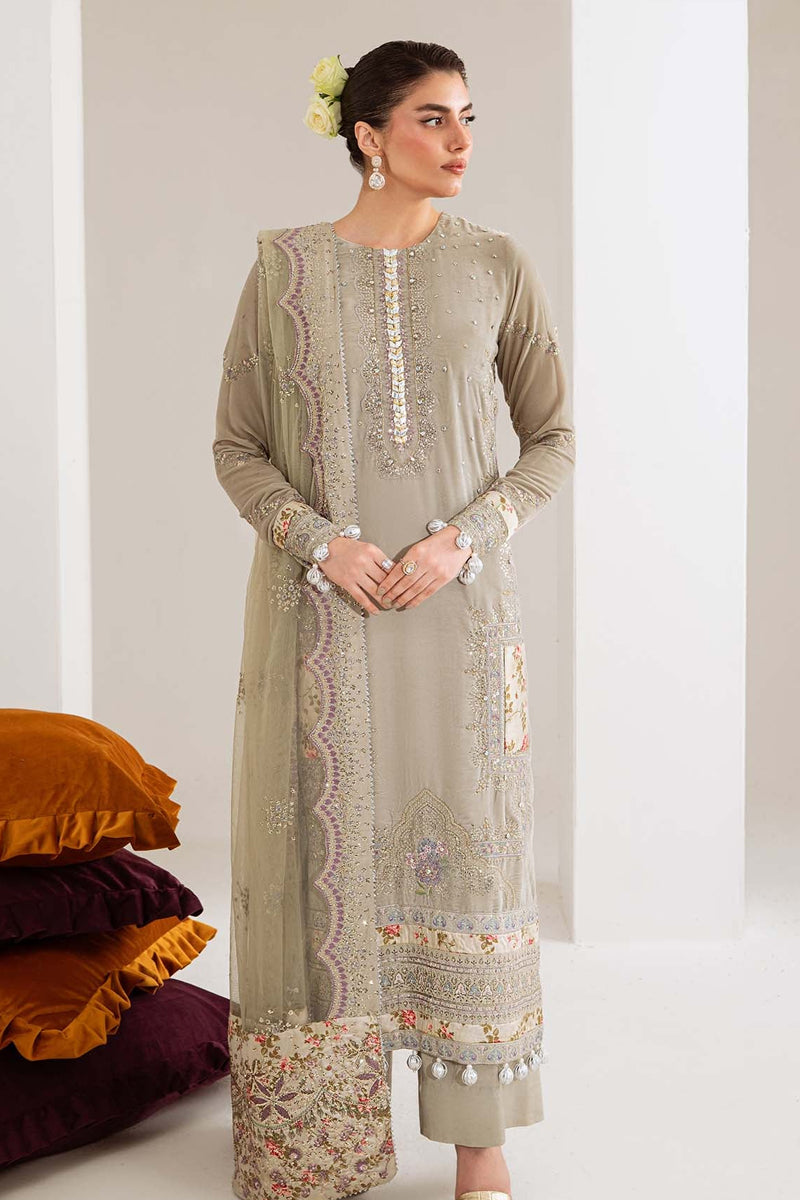 Nureh Maya Velvet Unstitched'25 - NW-111
