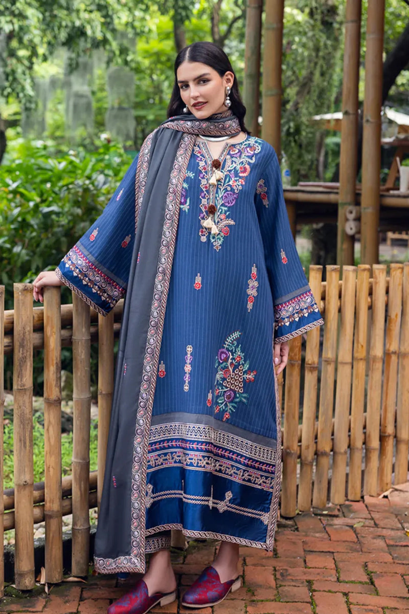 Mushq Hemline Symphony Karandi'25 D-10 Granite Song