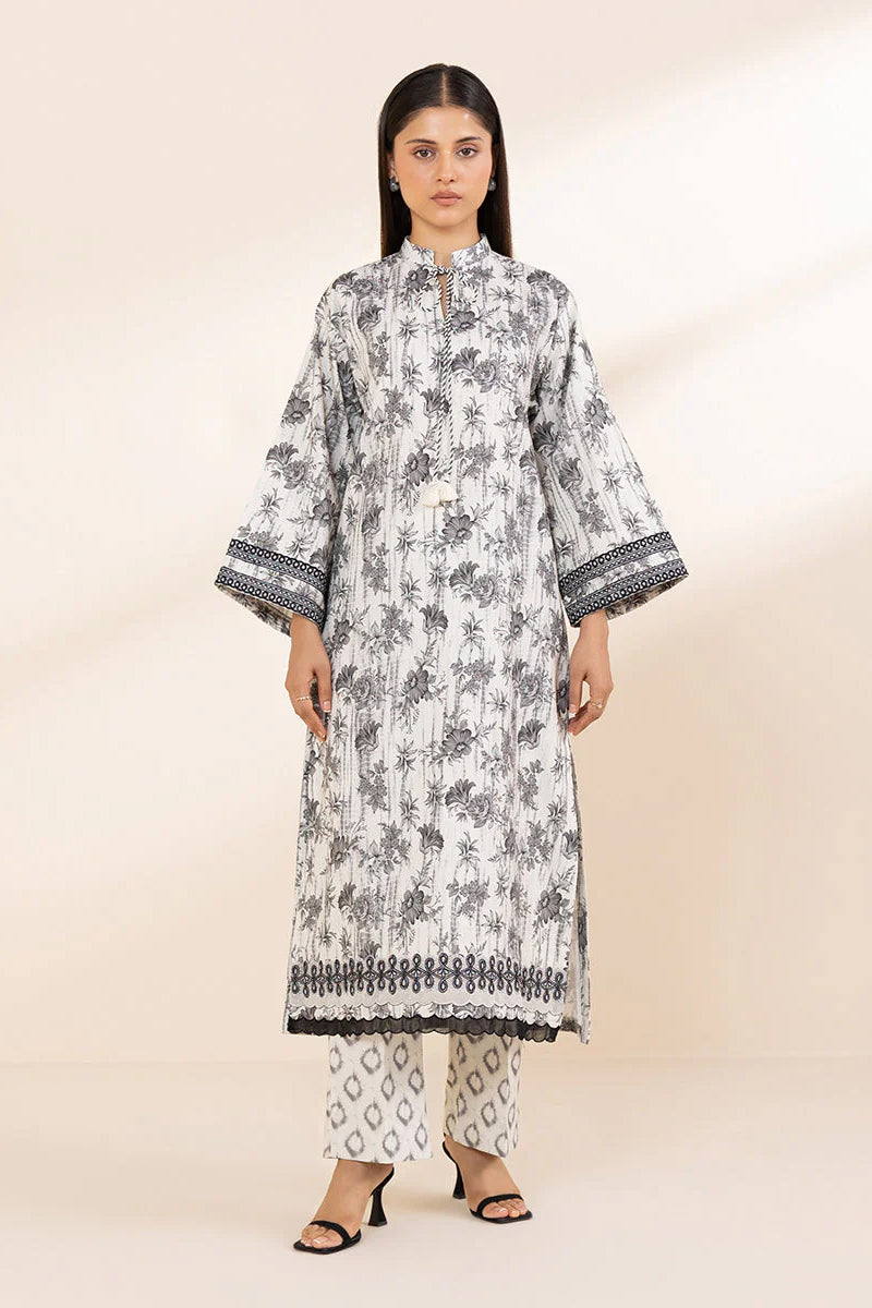 Sapphire Daily 2 Pc Emb Cotton Viscose - DY24V6-13