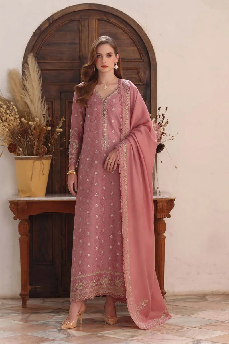 Noor by Saadia Asad Embroidered Linen - D-03 Aveline